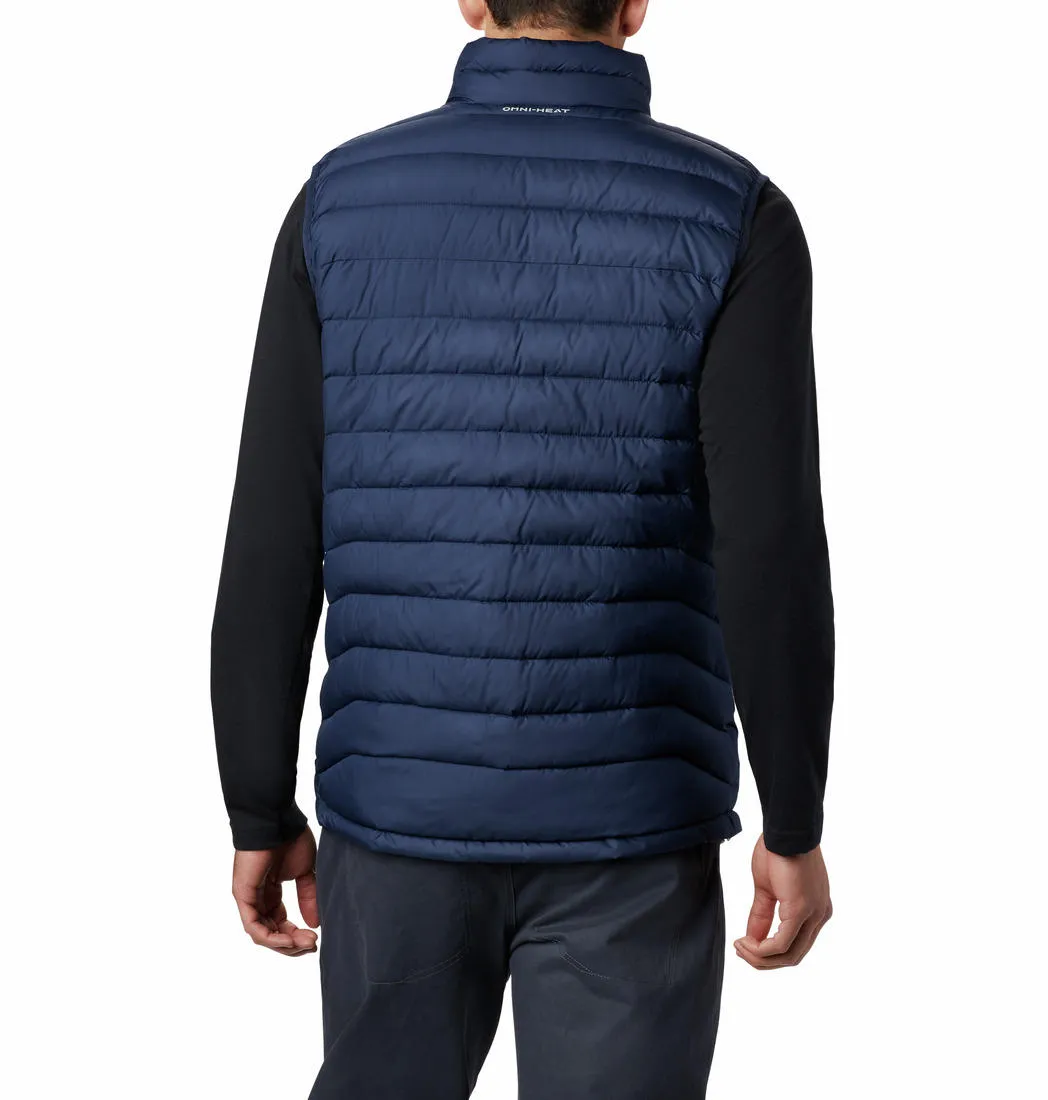 Columbia Men Blue Powder Lite Vest