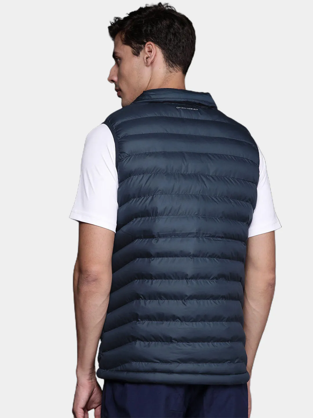 Columbia Men Blue Powder Lite Vest