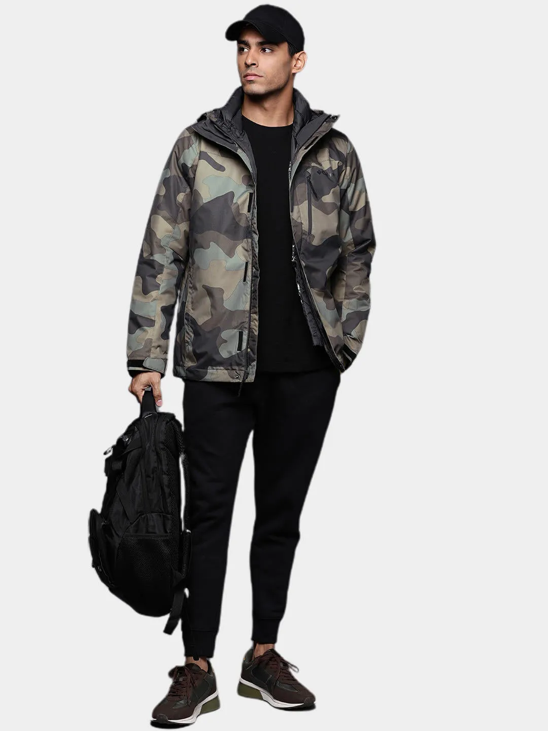 Columbia Men Green Whirlibird IV Interchange Jacket