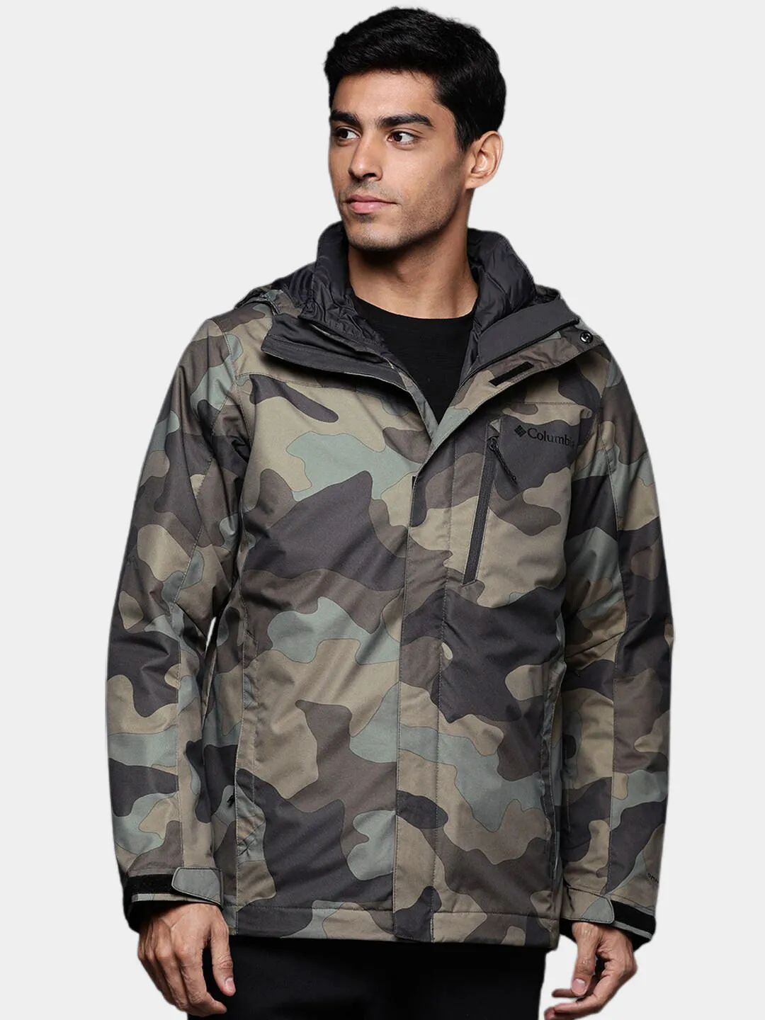 Columbia Men Green Whirlibird IV Interchange Jacket