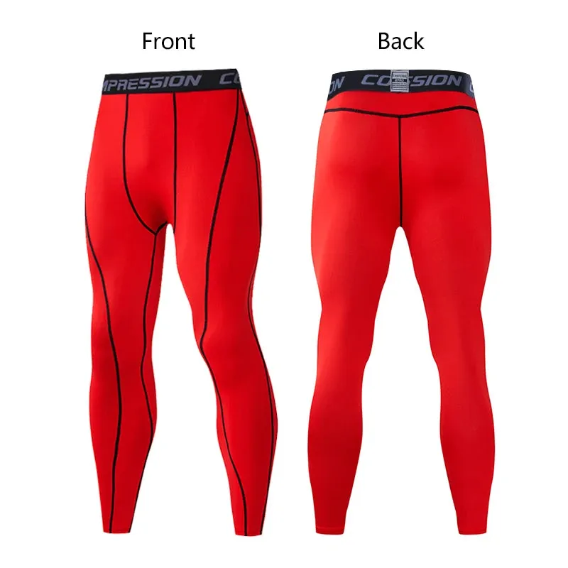 Compression Elasticity Fitness Full Length Legging
