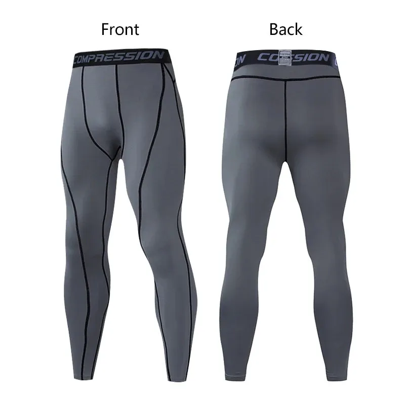 Compression Elasticity Fitness Full Length Legging