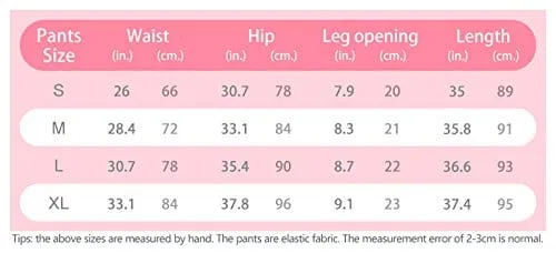 COOLOMG Women's Yoga Pants Printed Leggings Workout Running Tights with Side Pockets Light Pink S