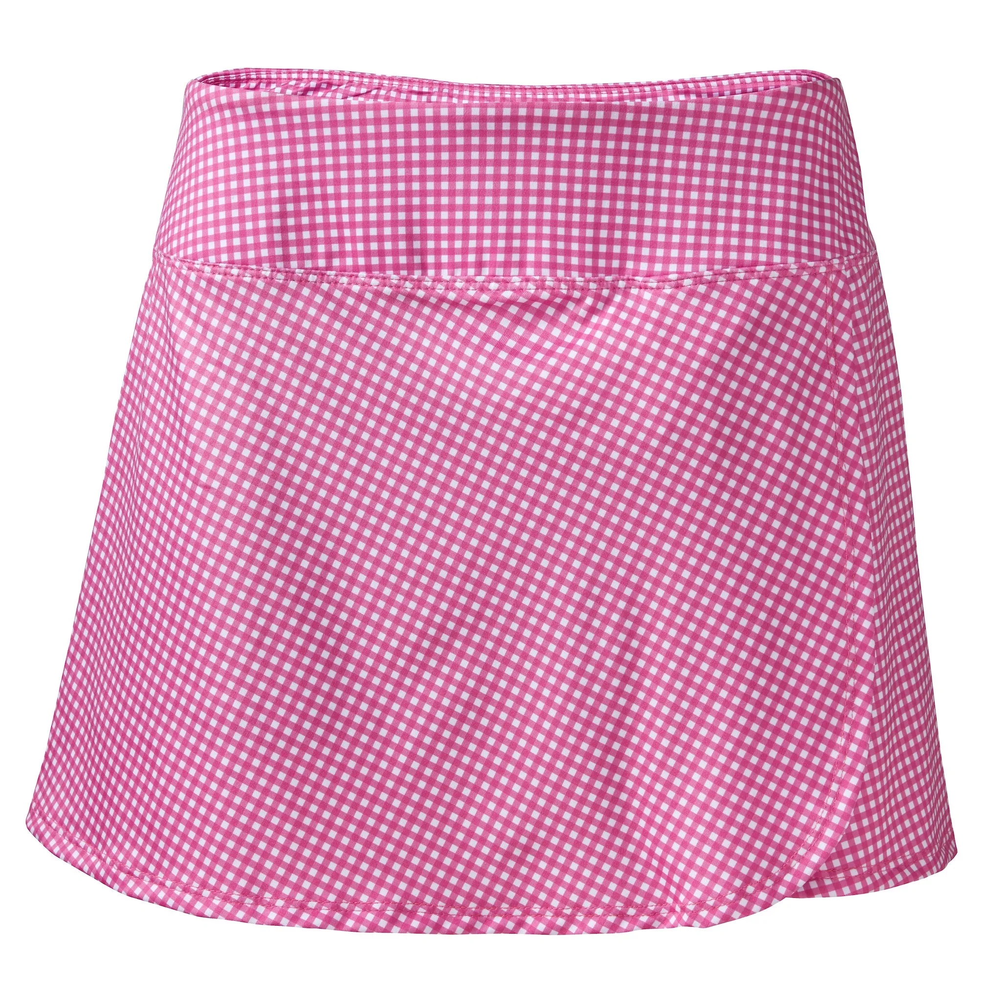 Crush Skirt-Pink Gingham
