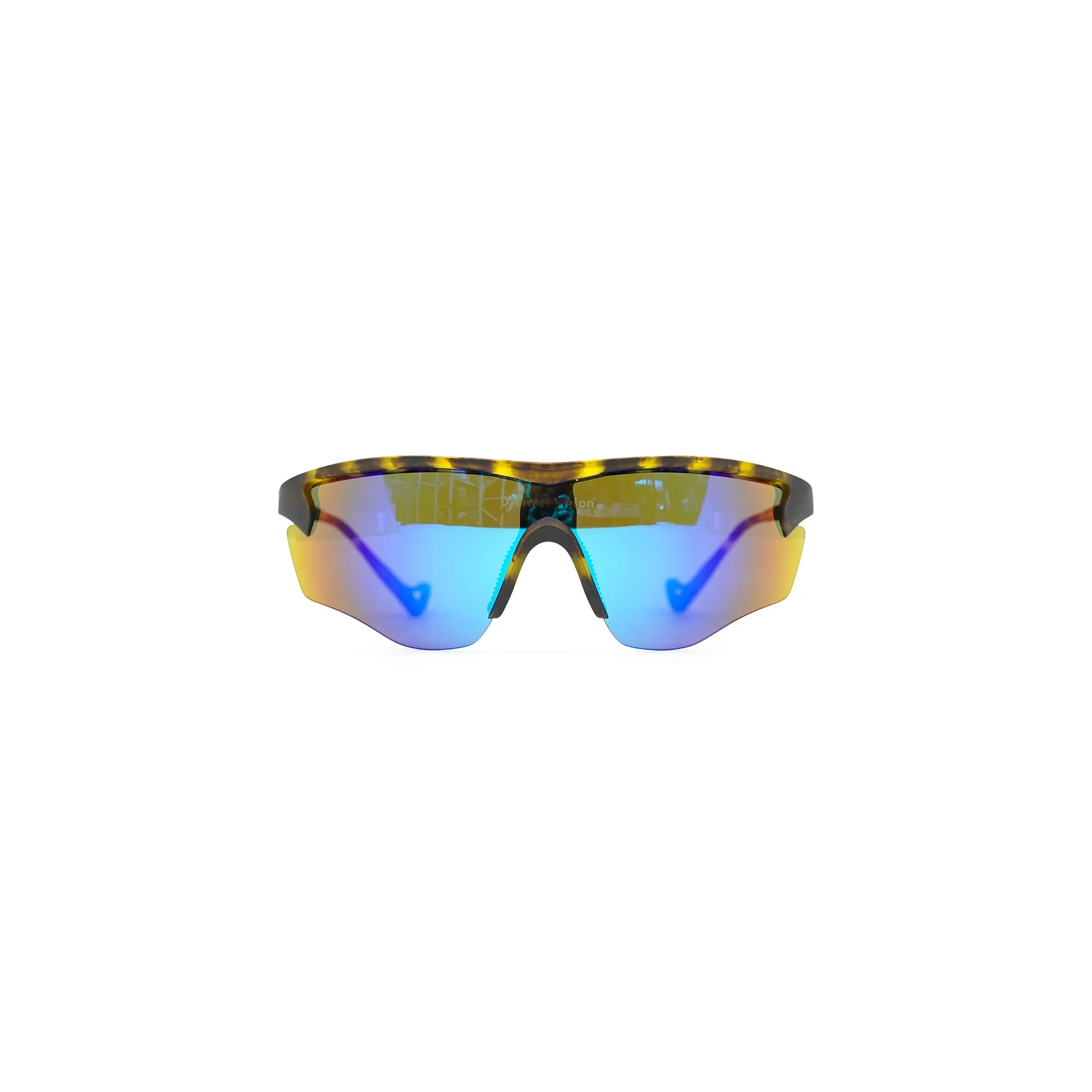 District Vision Junya Racer - Tortoise (D  Blue Mirror Lens)