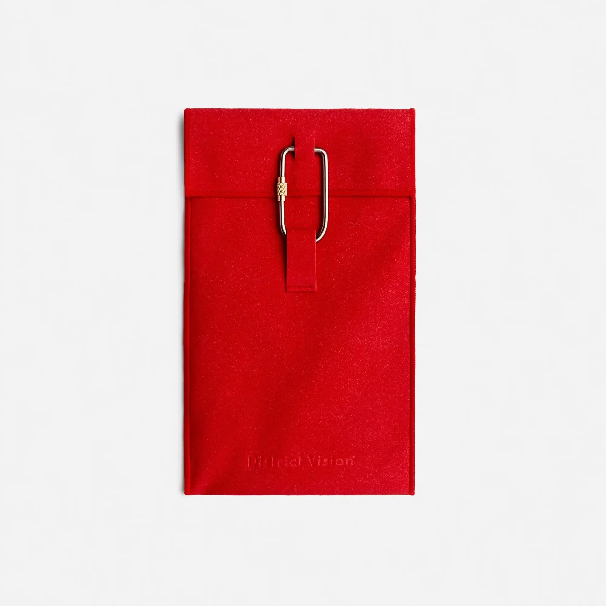 District Vision Koharu Eclipse - Metallic Red (D  Blue Mirror Lens)