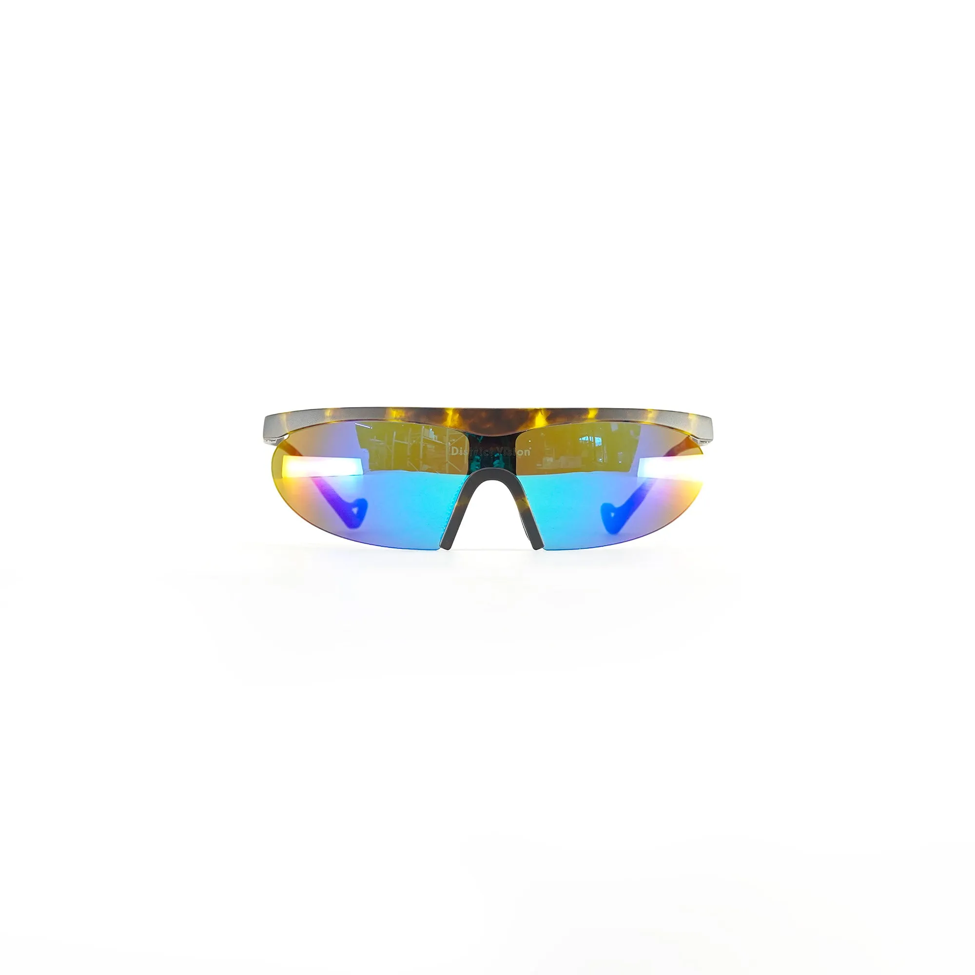 District Vision Koharu Eclipse - Tortoise (D  Blue Mirror Lens)