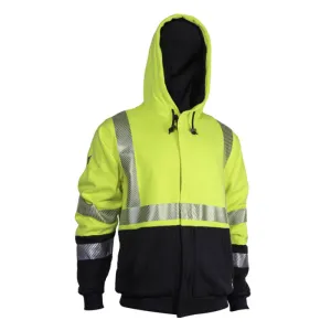 DRIFIRE FR Hybrid Lined Zip Front Hoodie Class 3 SWSLHE04-_ _