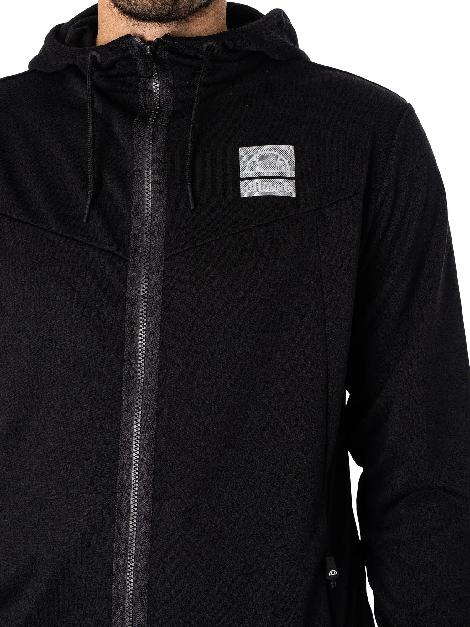 Ellesse Vamira Full Zip Hoodie Black