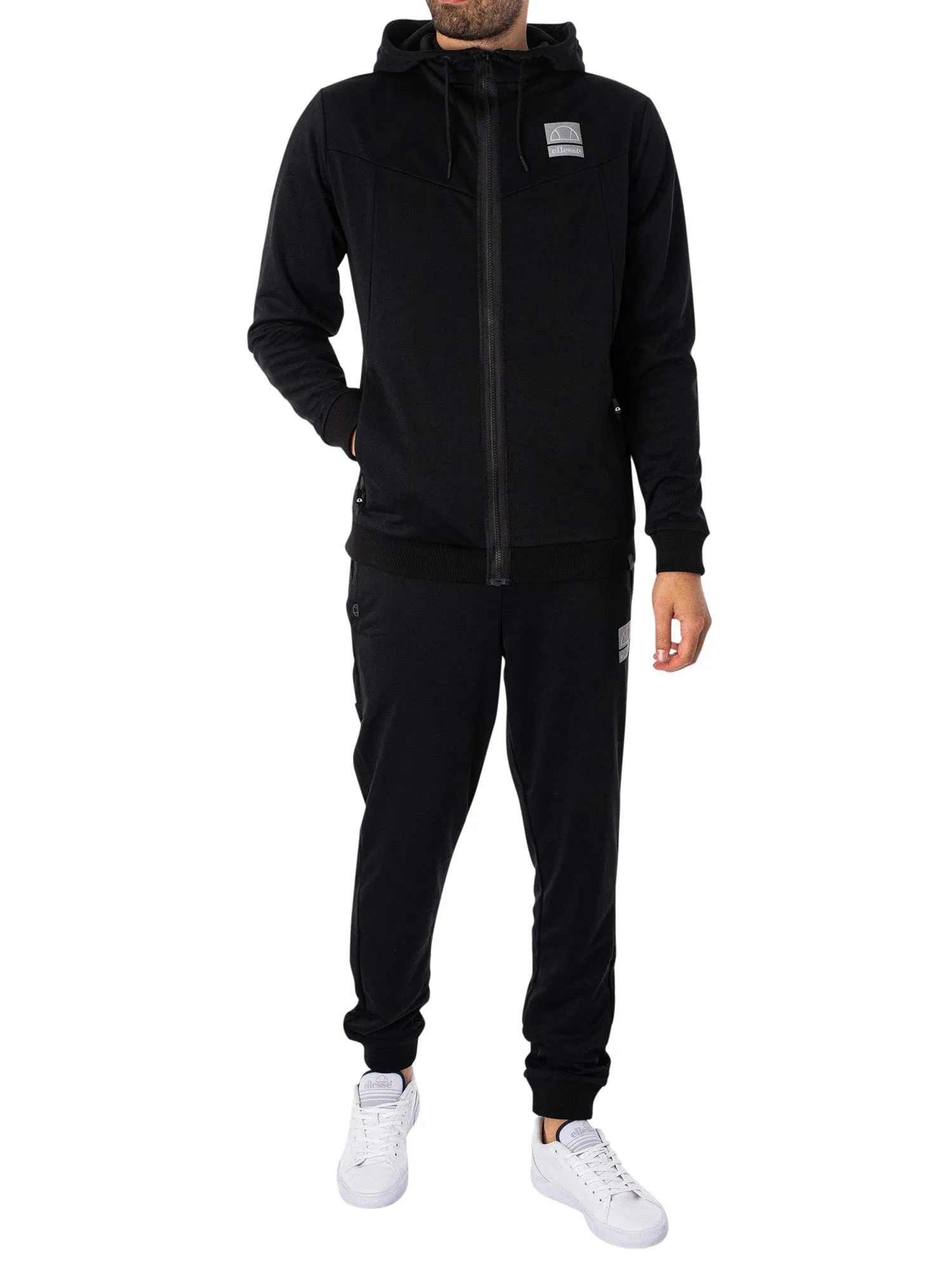 Ellesse Vamira Full Zip Hoodie Black