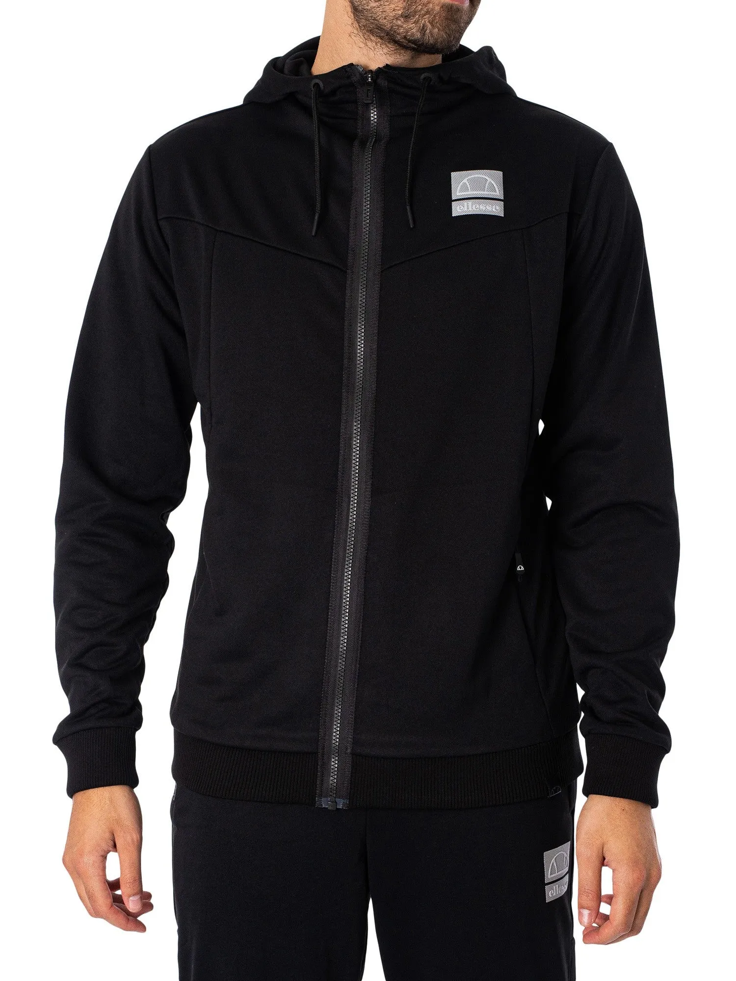 Ellesse Vamira Full Zip Hoodie Black