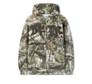 Fabric Applique Zip-Thru Hood