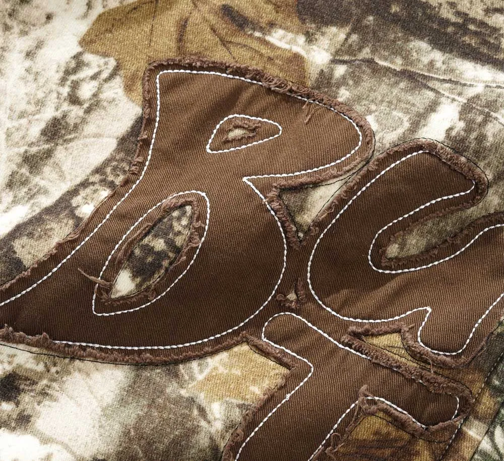 Fabric Applique Zip-Thru Hood