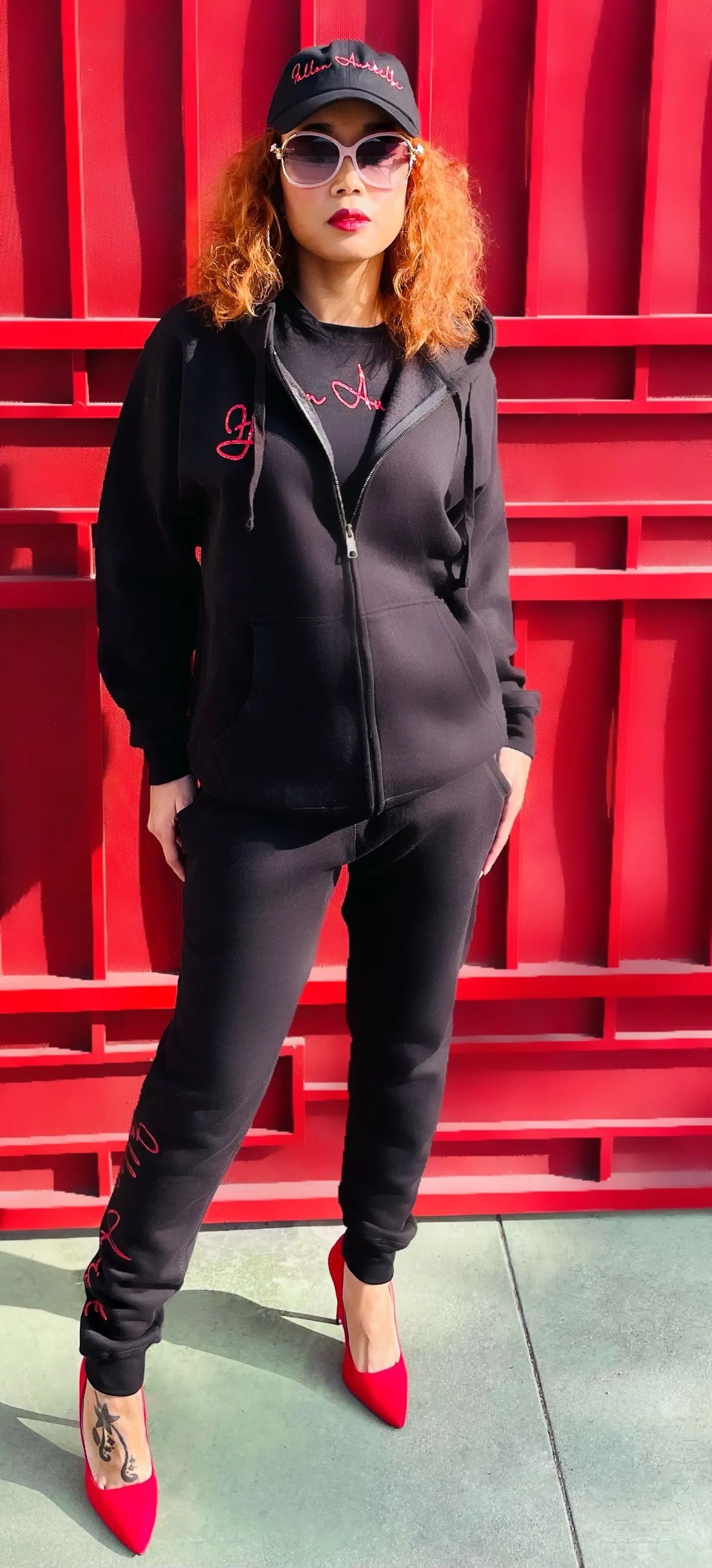 Fallon Aurielle Unisex Signature Celebrity Zip Hoodie