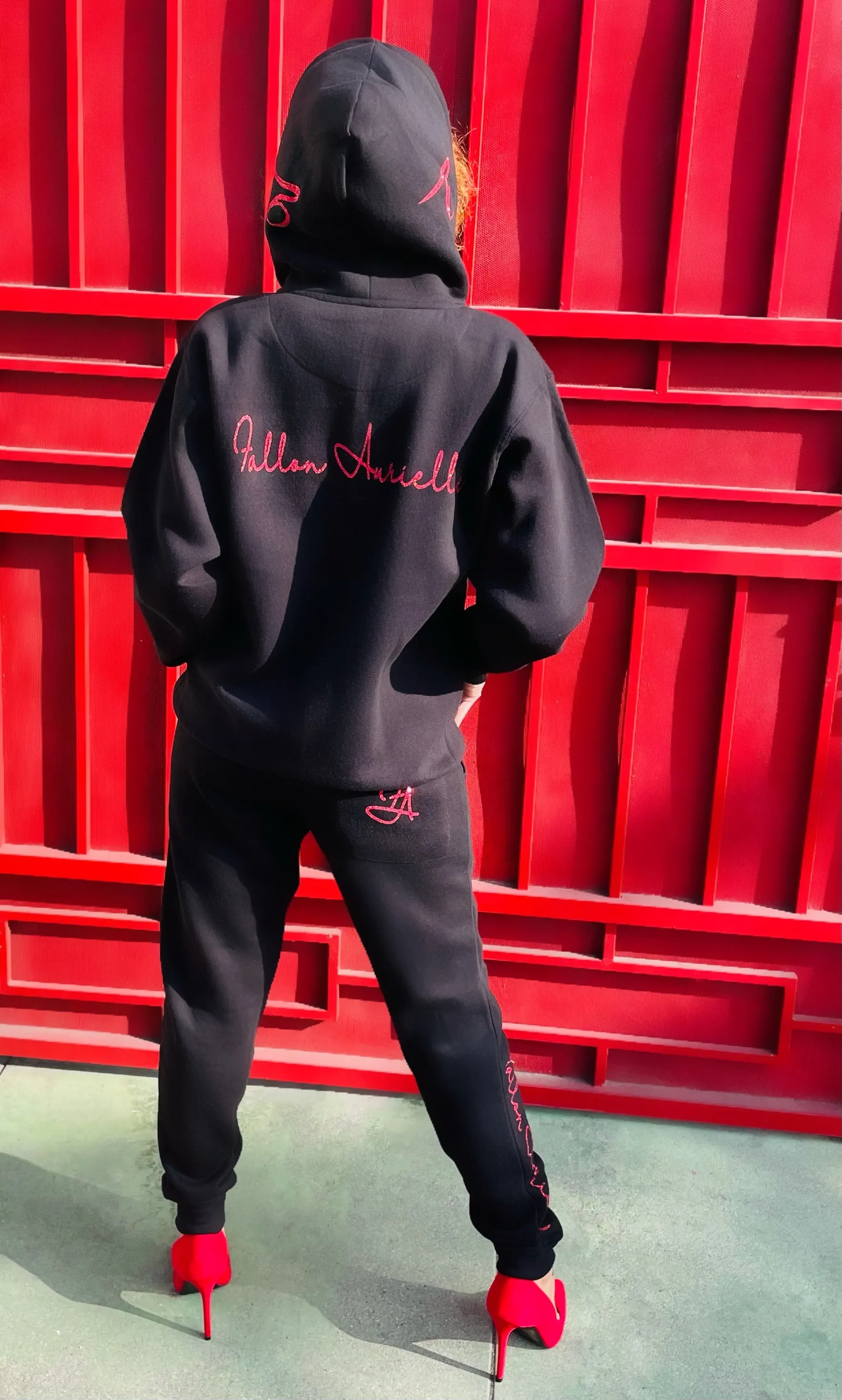 Fallon Aurielle Unisex Signature Celebrity Zip Hoodie
