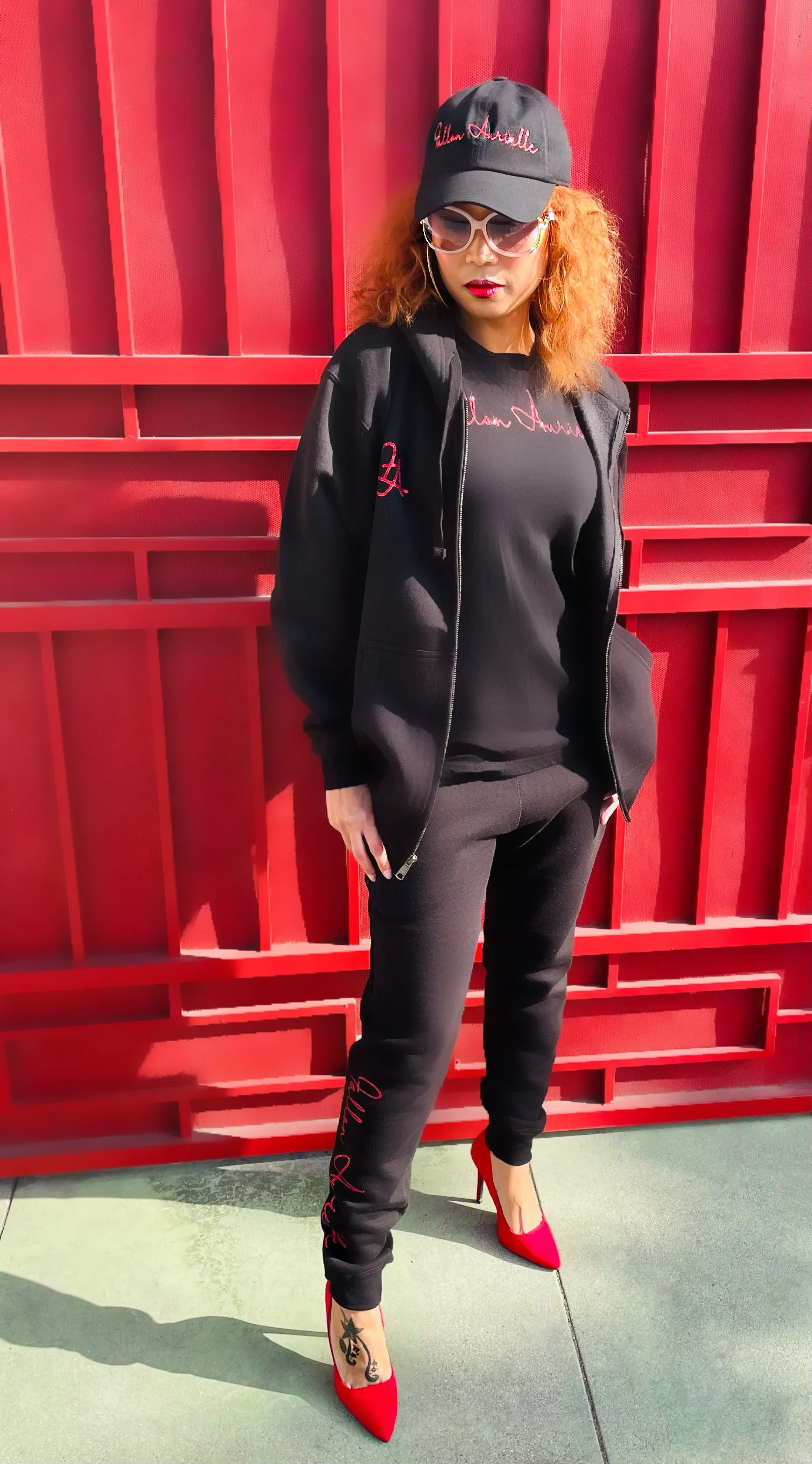 Fallon Aurielle Unisex Signature Celebrity Zip Hoodie