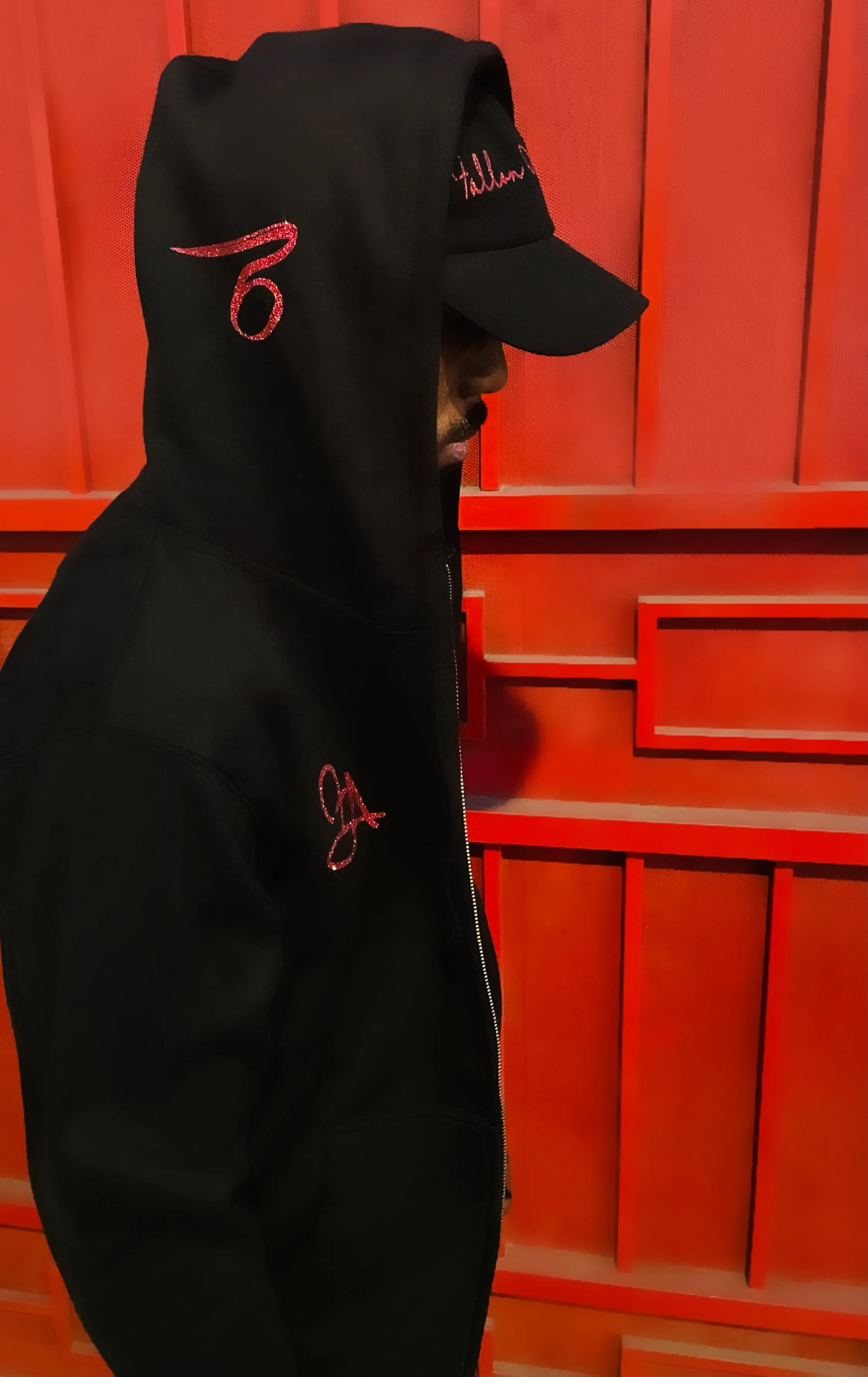 Fallon Aurielle Unisex Signature Celebrity Zip Hoodie