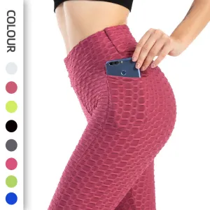 Fitness Yoga Pants Women Leggings With Pocket Running Sports trendy
