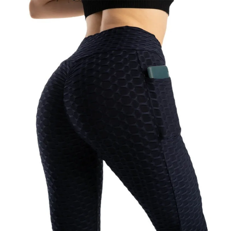 Fitness Yoga Pants Women Leggings With Pocket Running Sports trendy