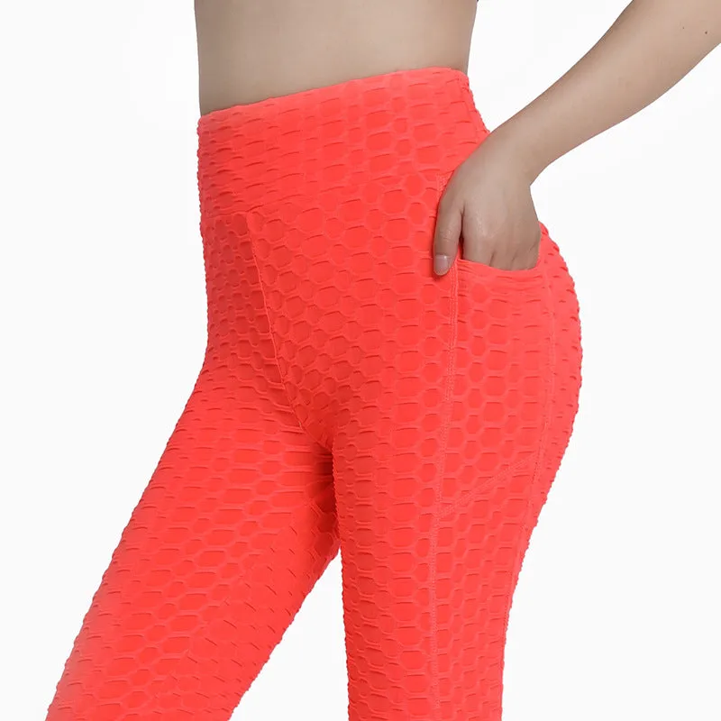 Fitness Yoga Pants Women Leggings With Pocket Running Sports trendy