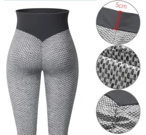 Flattering Fit Leggings - Gray