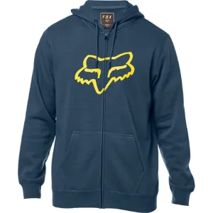 FOX LEGACY FOXHEAD ZIP FLEECE [NAVY]