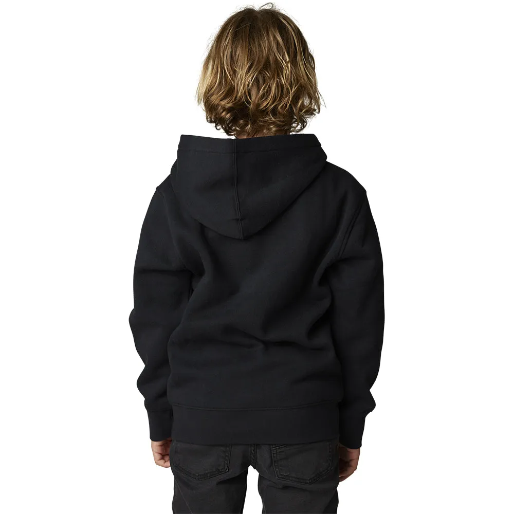 FOX YOUTH DETONATE ZIP FLEECE HOODY [BLACK]