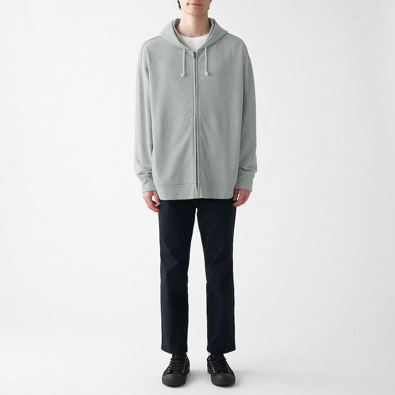 FRENCH TERRY ZIP UP HOODY
