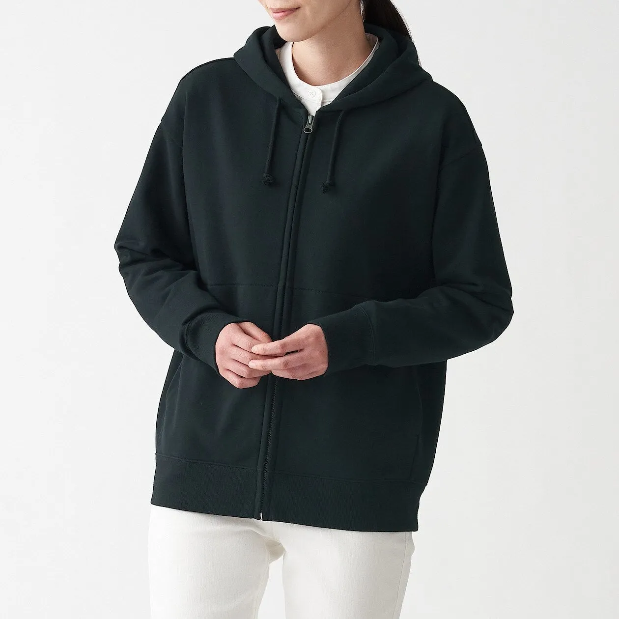 FRENCH TERRY ZIP UP HOODY