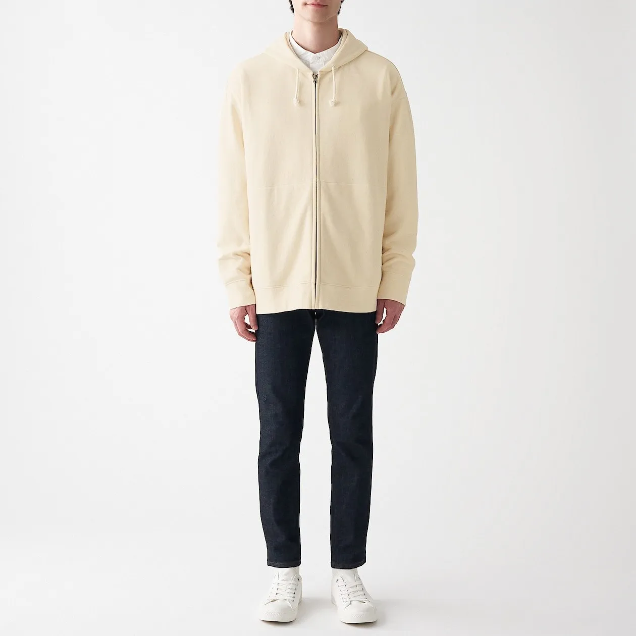 FRENCH TERRY ZIP UP HOODY