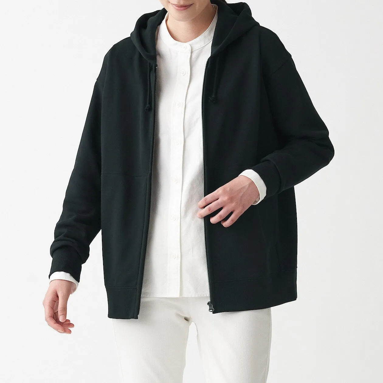 FRENCH TERRY ZIP UP HOODY