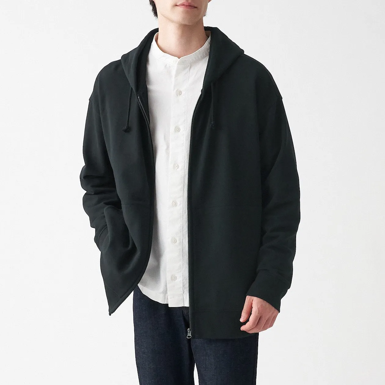 FRENCH TERRY ZIP UP HOODY