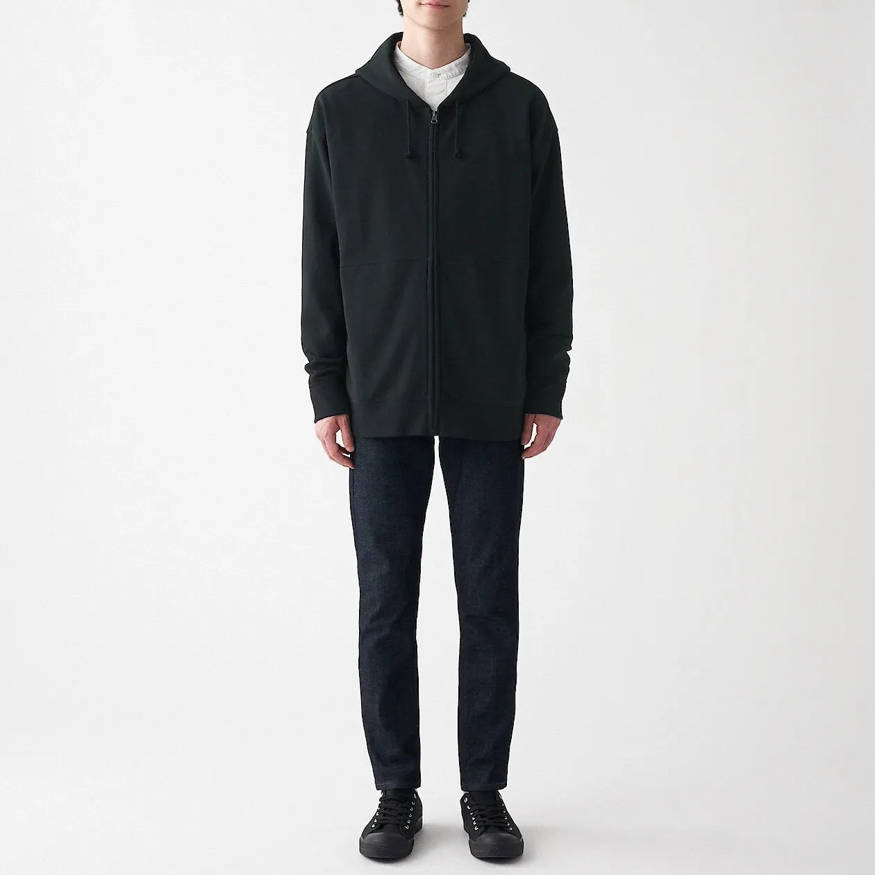 FRENCH TERRY ZIP UP HOODY
