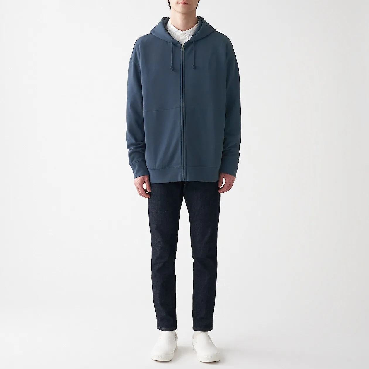 FRENCH TERRY ZIP UP HOODY