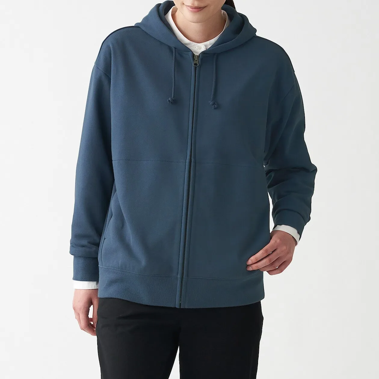 FRENCH TERRY ZIP UP HOODY