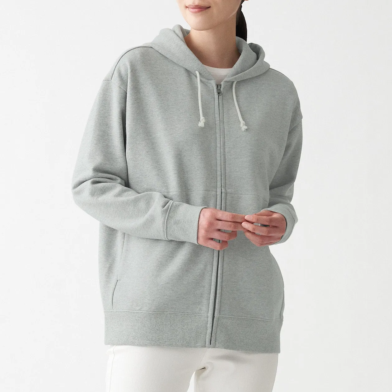 FRENCH TERRY ZIP UP HOODY