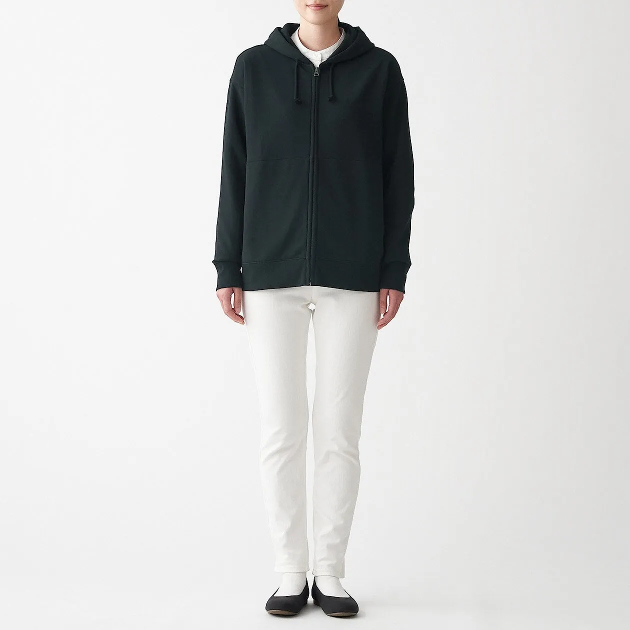 FRENCH TERRY ZIP UP HOODY