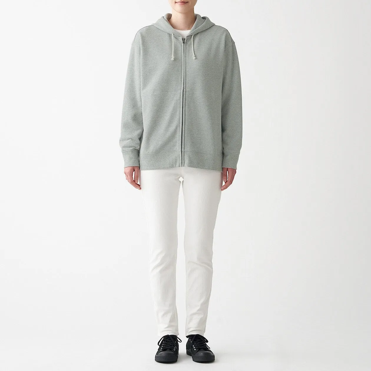 FRENCH TERRY ZIP UP HOODY
