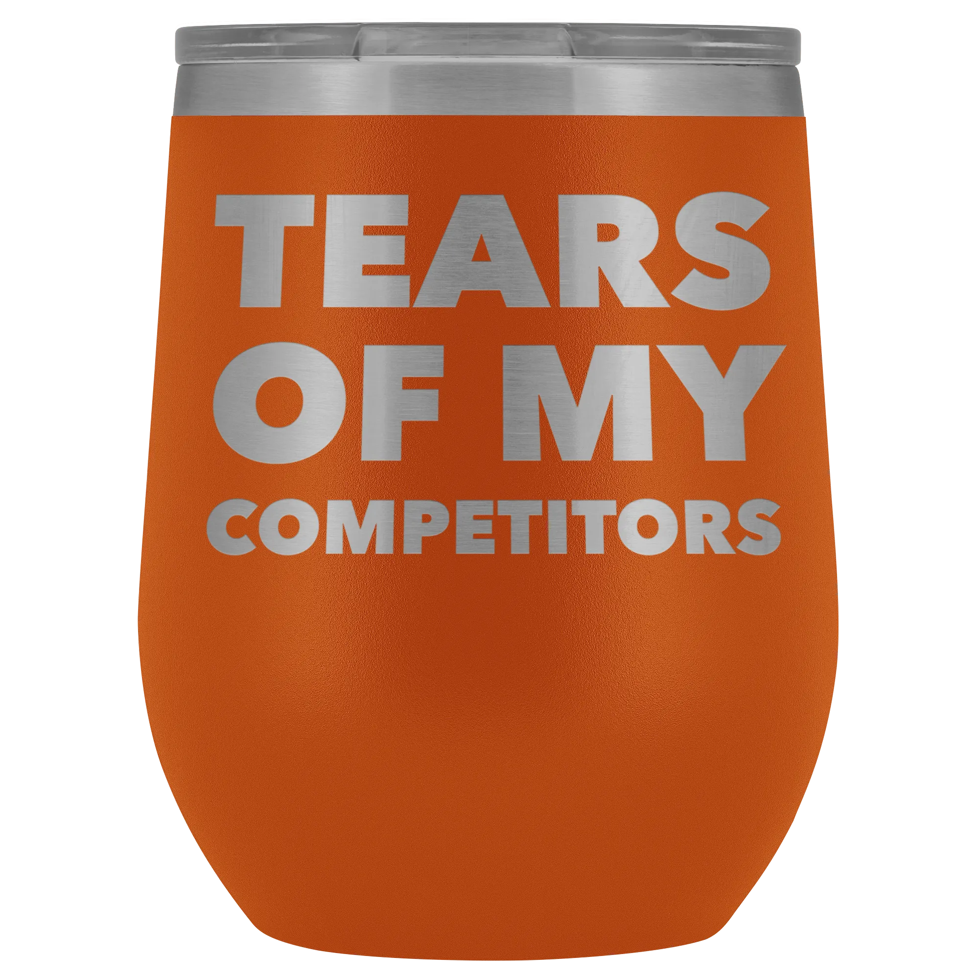 Funny Realtor Gift Weightlifting Sports Gifts Athlete Mug Tears of My Competitors Stemless Stainless Steel Insulated Wine Tumbler Cup BPA Free 12oz