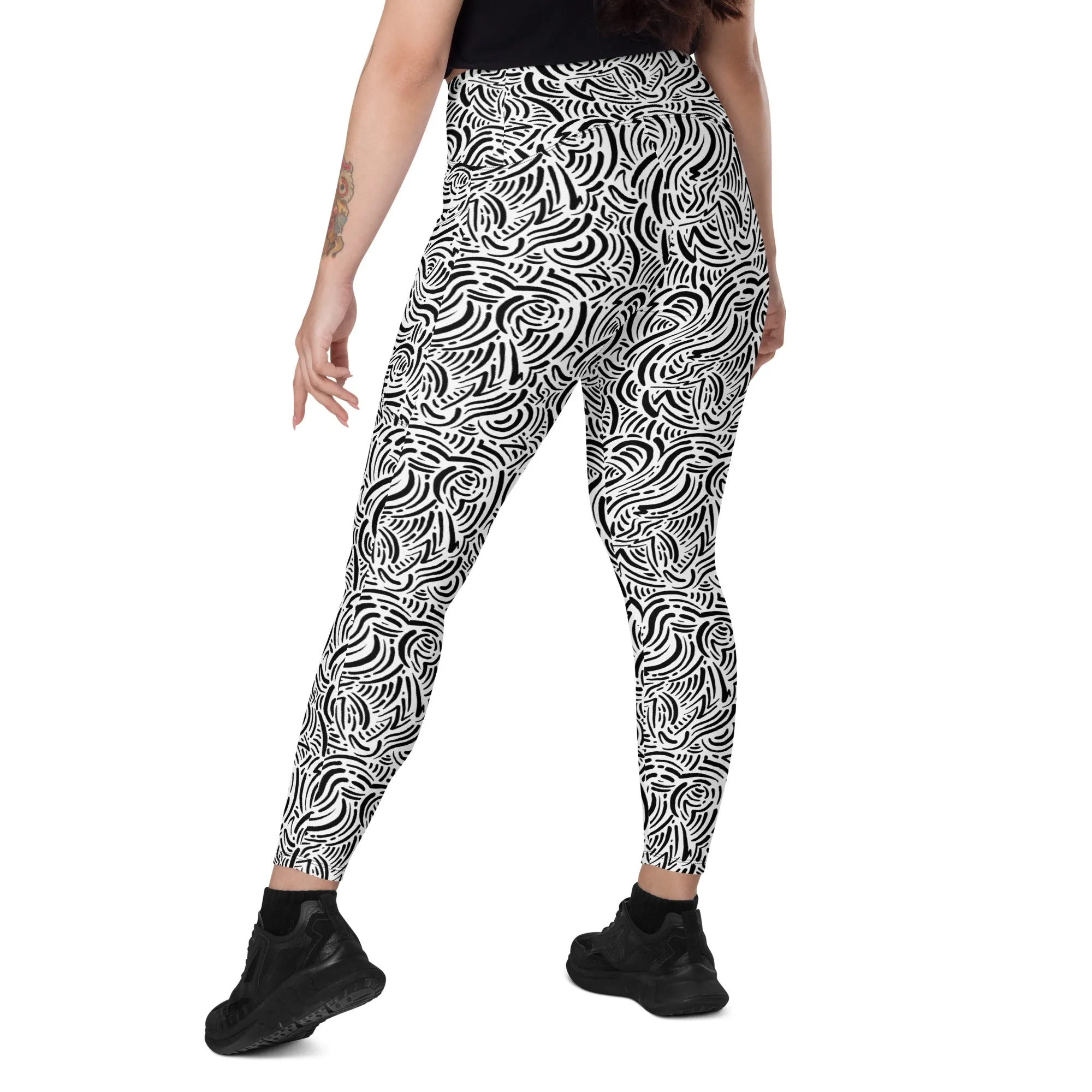 Geo Metro Leggings with pockets