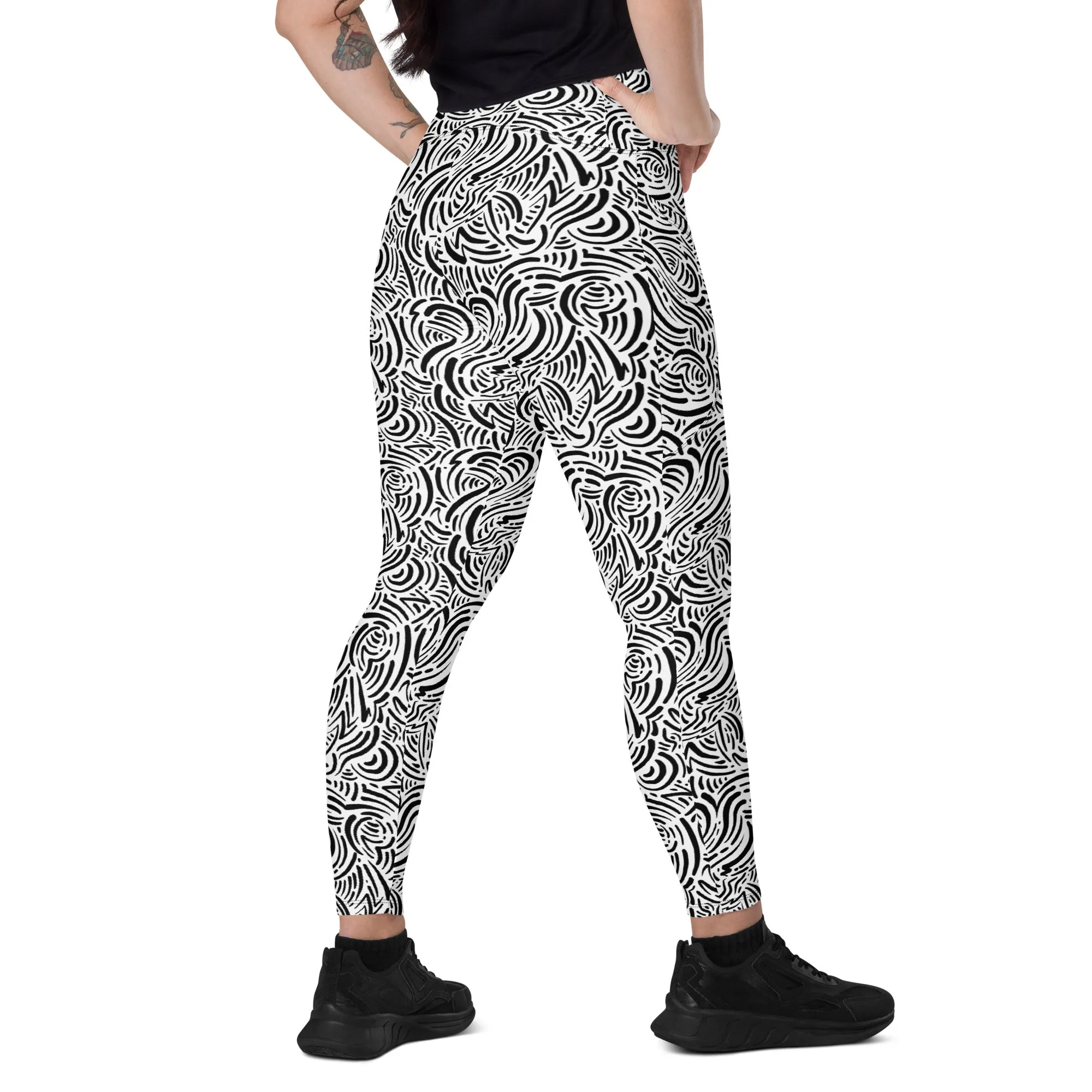 Geo Metro Leggings with pockets
