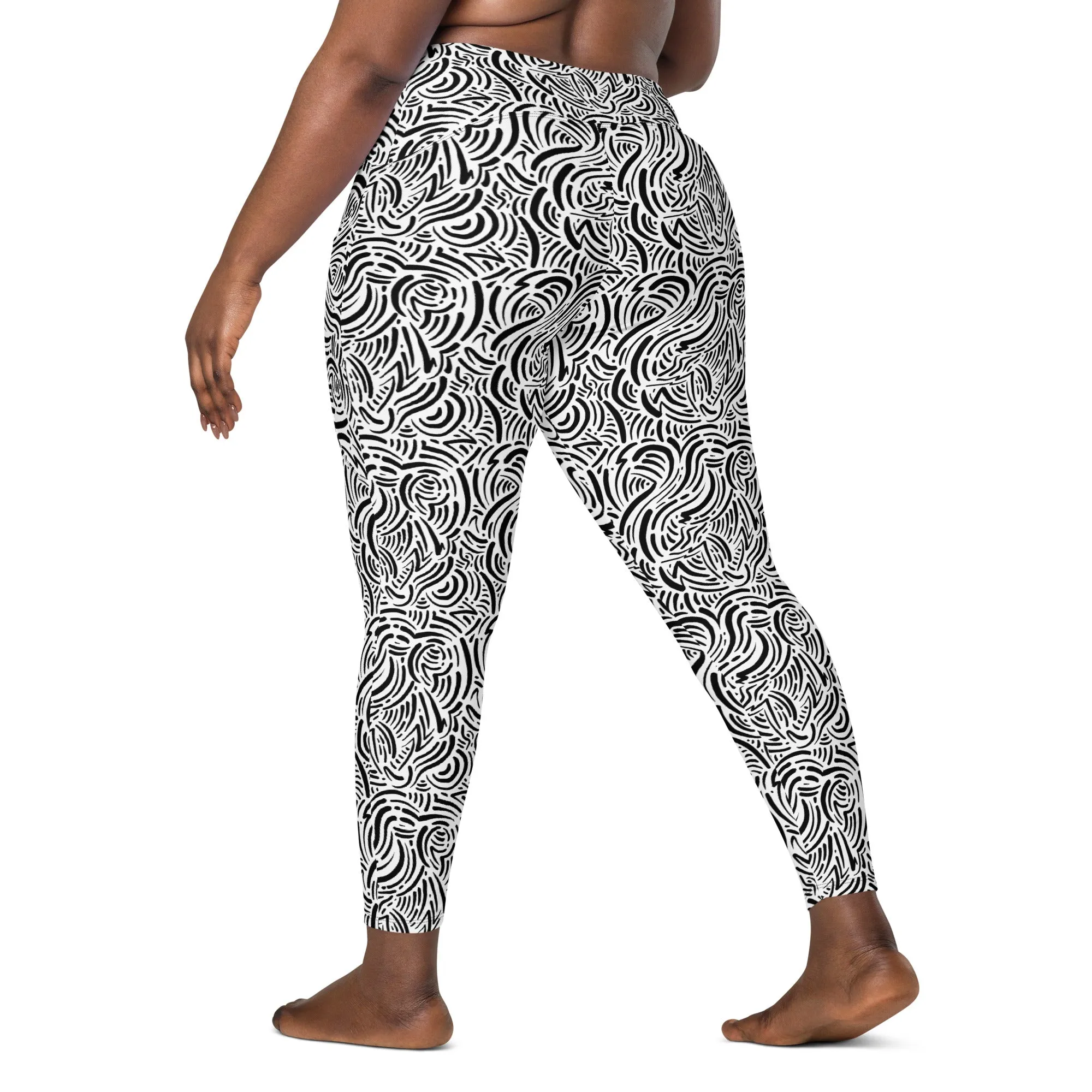 Geo Metro Leggings with pockets