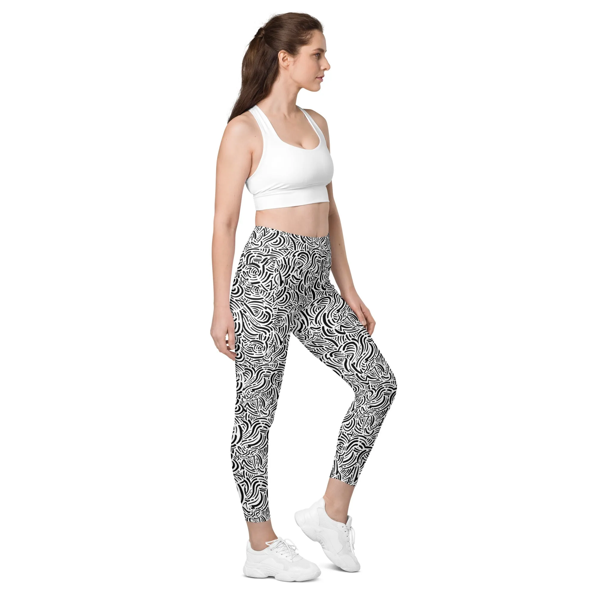 Geo Metro Leggings with pockets