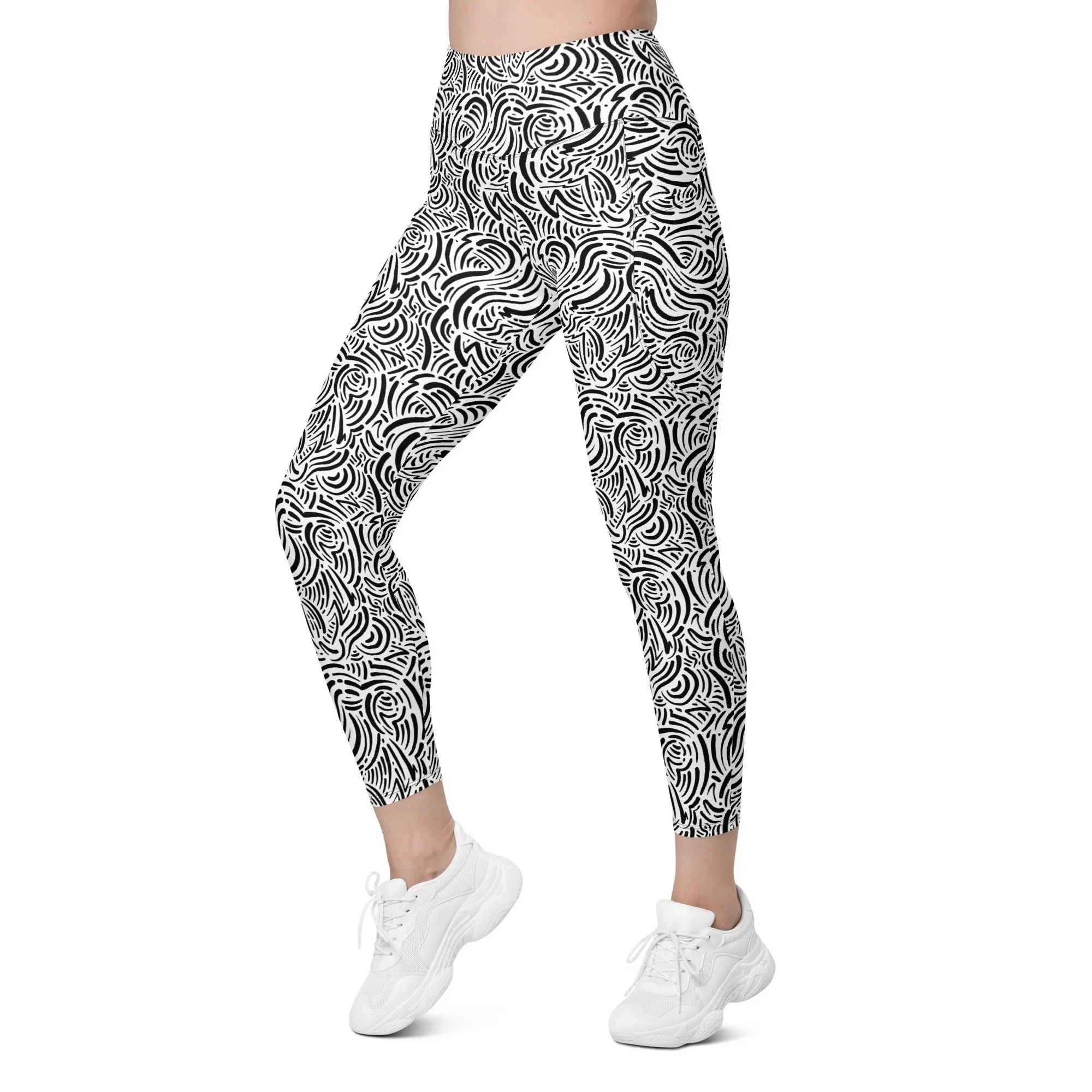 Geo Metro Leggings with pockets