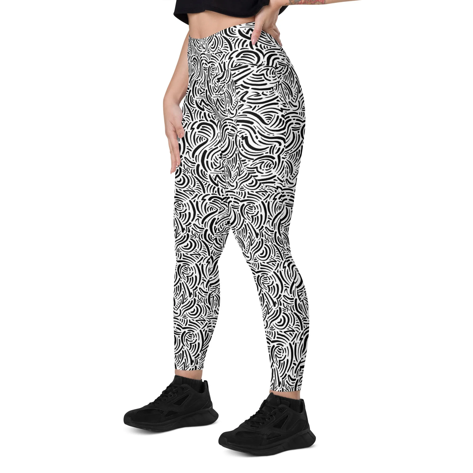 Geo Metro Leggings with pockets