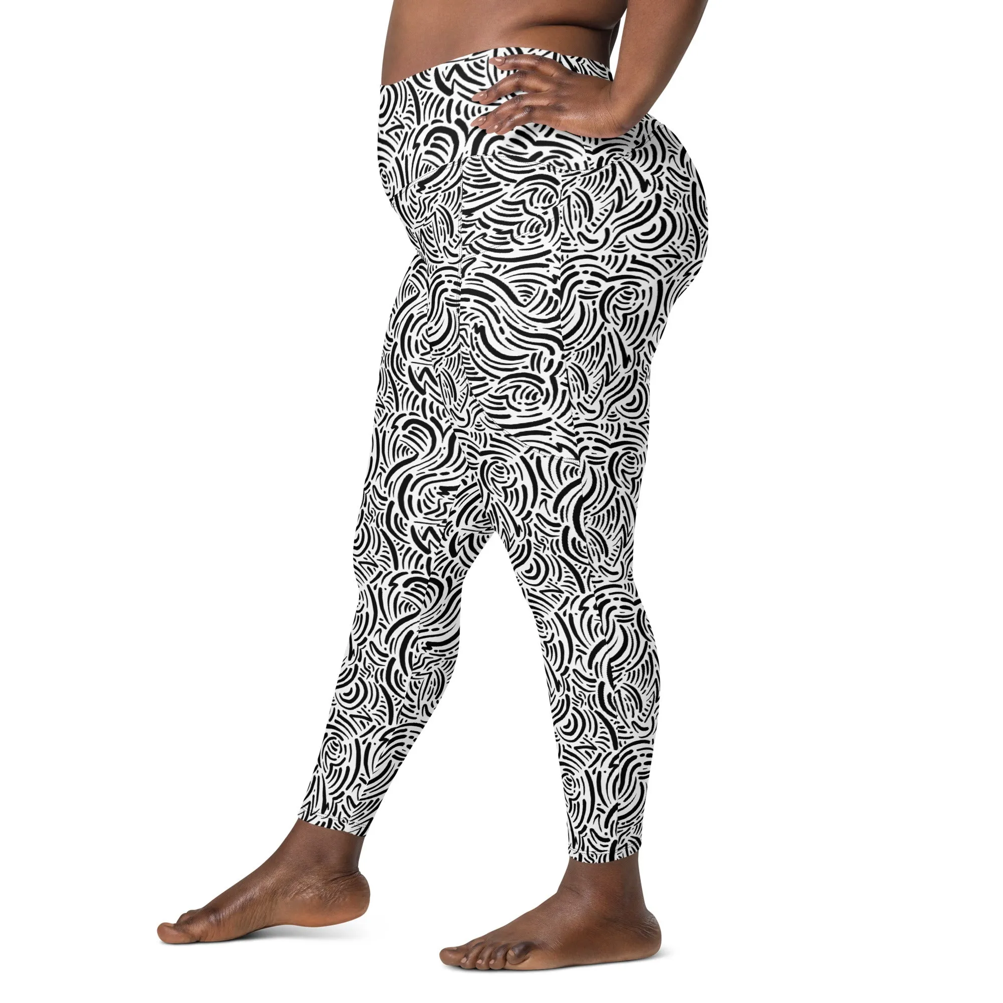 Geo Metro Leggings with pockets