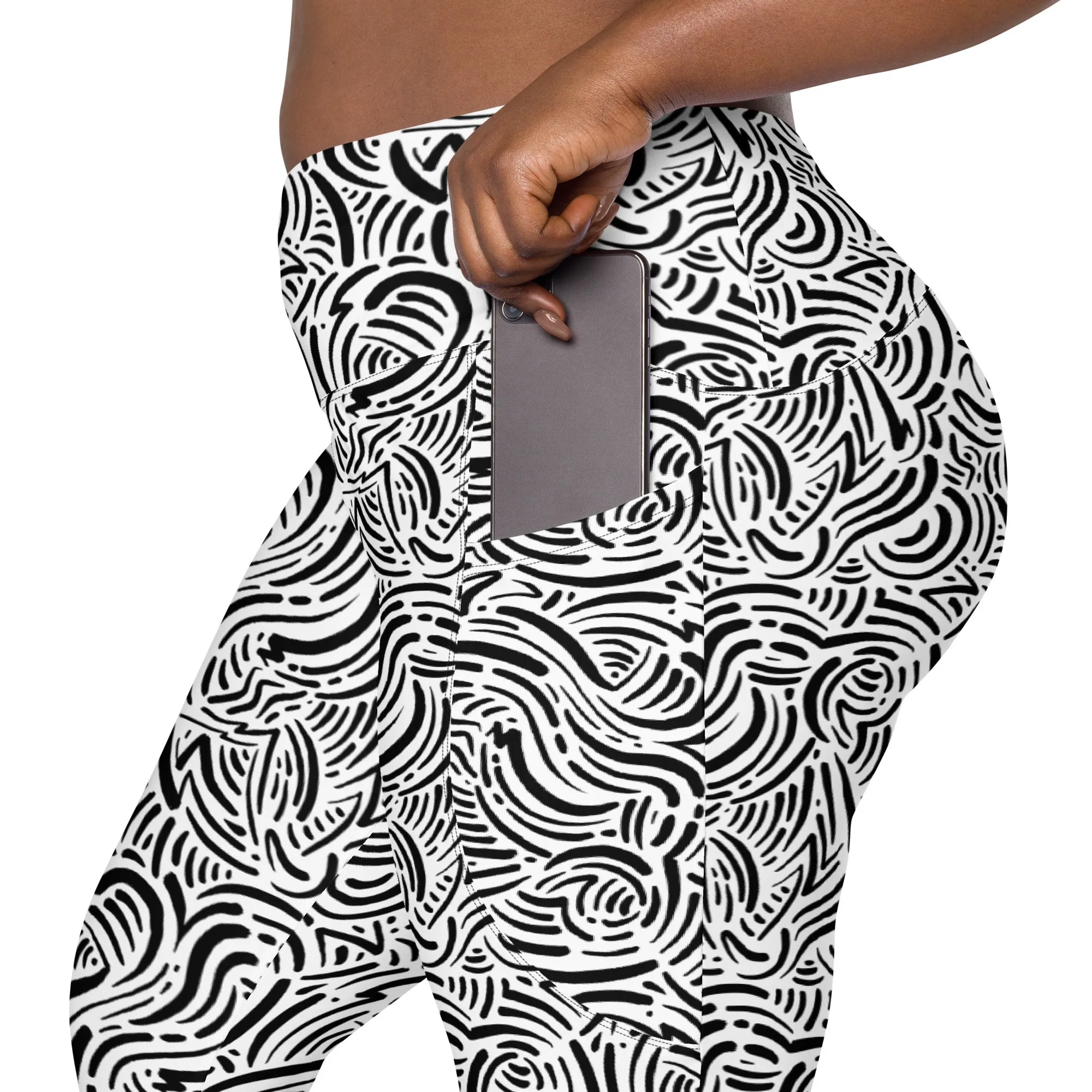 Geo Metro Leggings with pockets