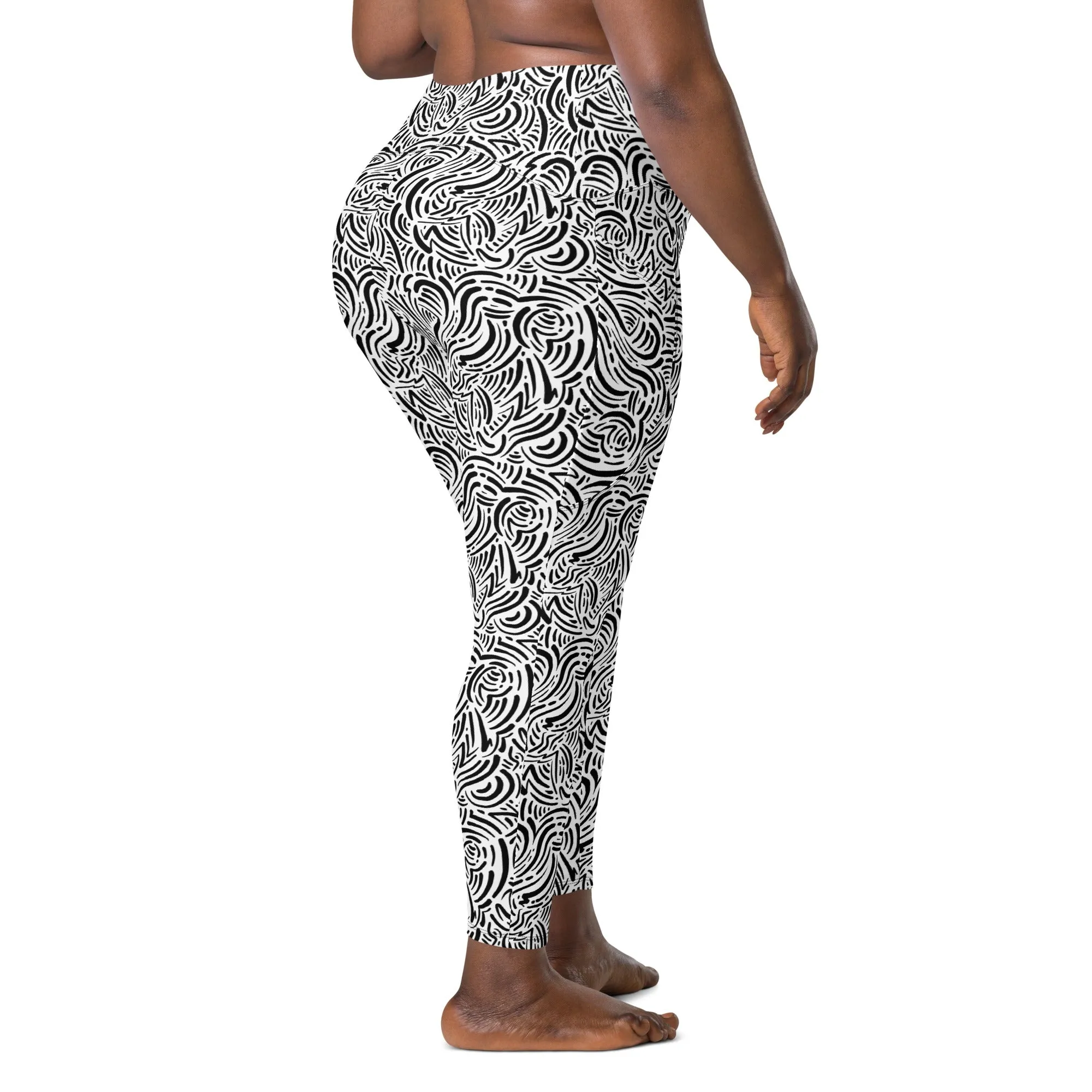 Geo Metro Leggings with pockets