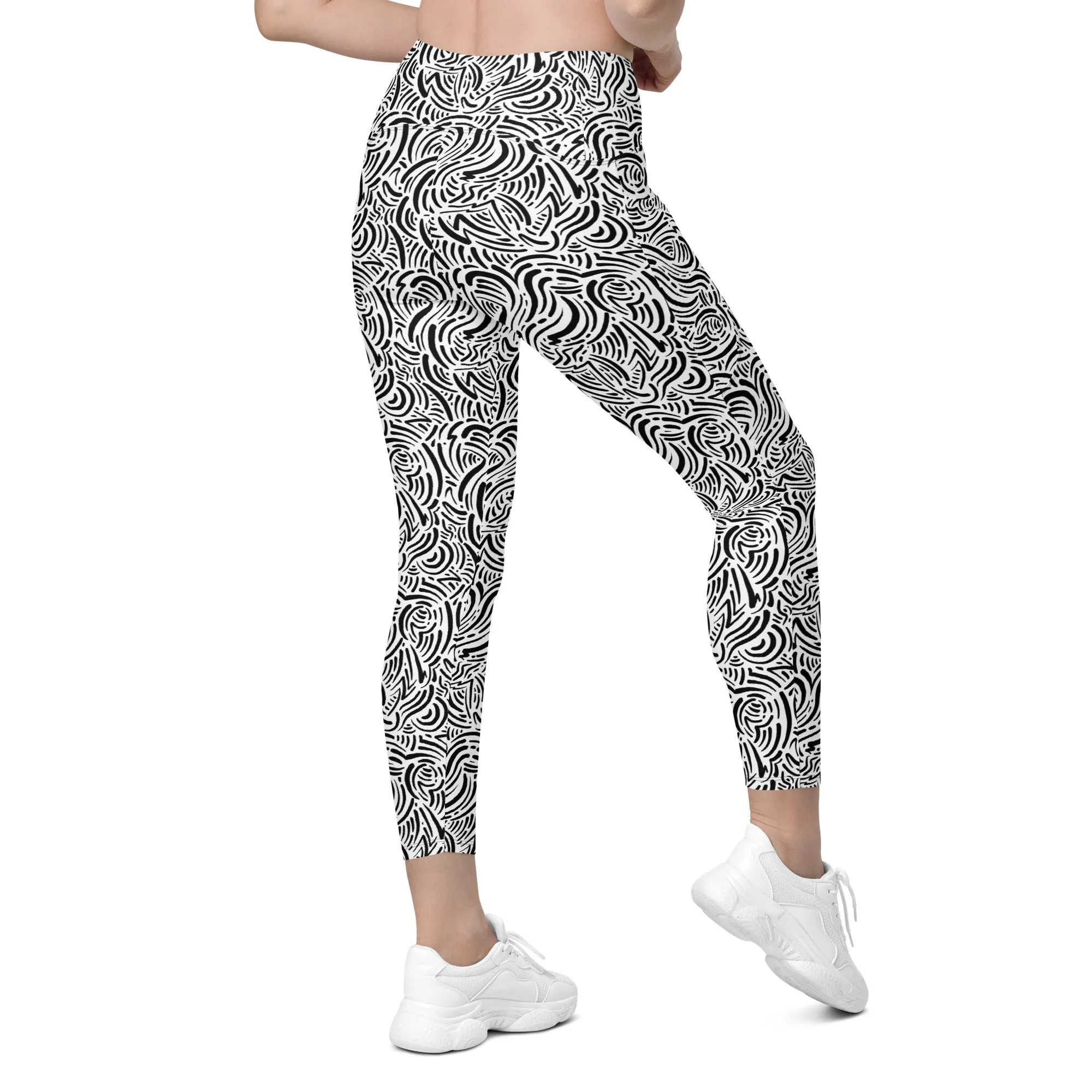 Geo Metro Leggings with pockets