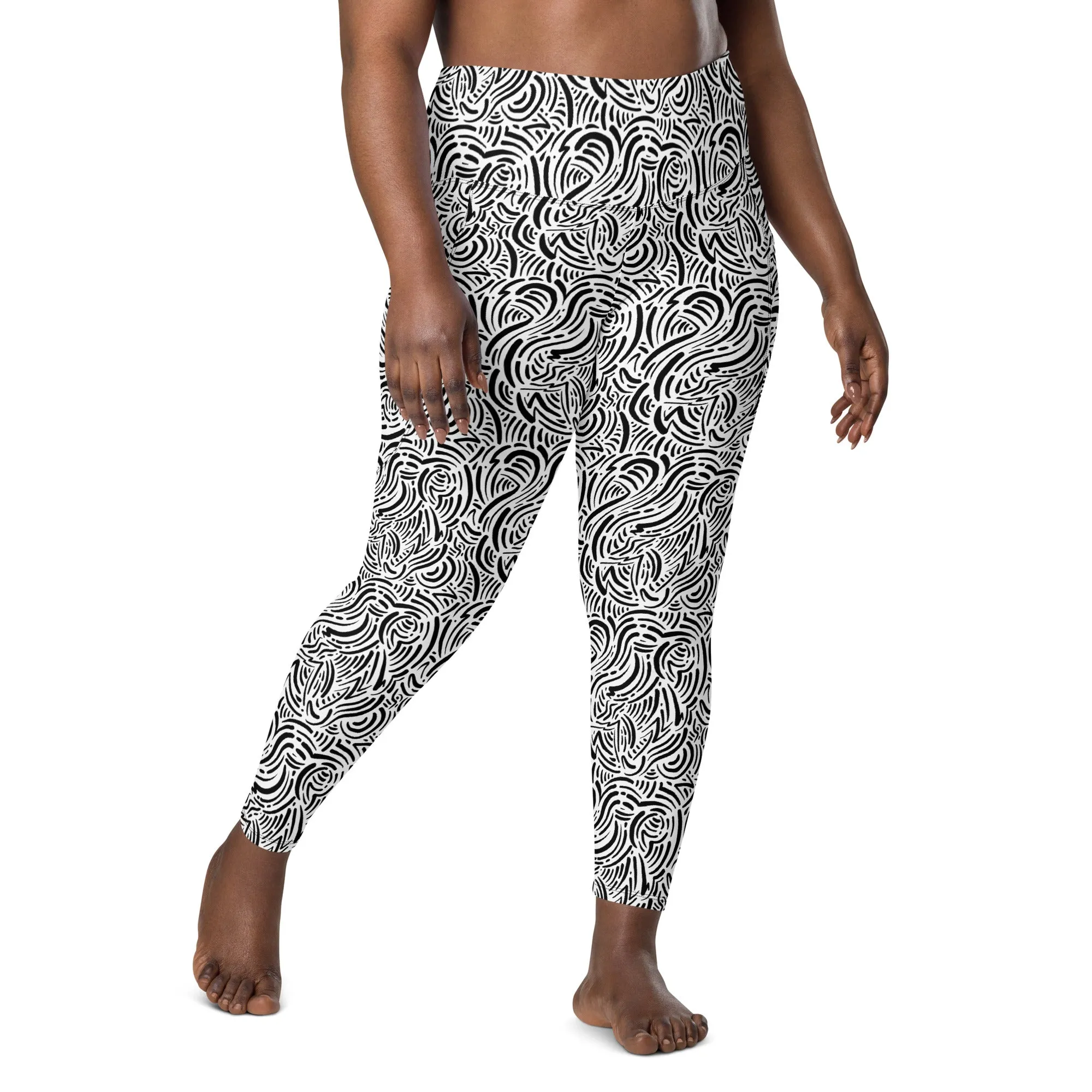 Geo Metro Leggings with pockets